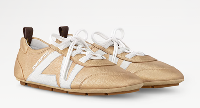 Louis Vuitton Sneakerina Gold