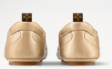 Louis Vuitton Sneakerina Gold