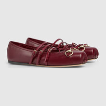 Gucci Horsebit Print Women's Flat Ballet Flat