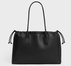 Celine Cuir Triomphe Cabas Drawstring Bag