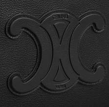 Celine Cuir Triomphe Cabas Drawstring Bag