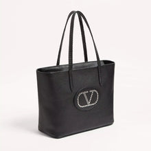 Valentino Garavani Nellcôte Shopping Bag In Grainy Calfskin