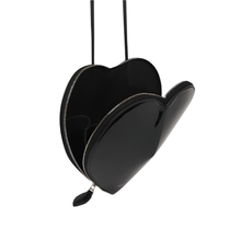 Alaïa Le Coeur Shoulder Bag Vernice Nera - BEAUTY BAR