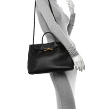 Bottega Veneta Ciao Ciao Top Handle Bag - Black Leather With Gold Hardware Modern Italian Elegance - BEAUTY BAR