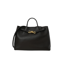 Bottega Veneta Ciao Ciao Top Handle Bag - Black Leather With Gold Hardware Modern Italian Elegance - BEAUTY BAR