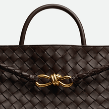 Bottega Veneta Large Andiamo Bag - Fondant Brown Leather With Gold Hardware Italian Luxury Tote - BEAUTY BAR