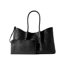 Bottega Veneta Pinacoteca Tote – Medium Black Intrecciato Leather | Sophisticated Everyday Luxury - BEAUTY BAR
