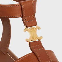 Celine Clea Triumph Gladiator Calfskin Sandals - Vegan Tan - BEAUTY BAR
