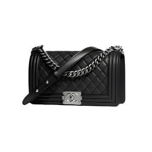 Chanel Boy Flap Quilted Black Bag - BEAUTY BAR