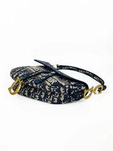 Christian Dior Blue Oblique Saddle Bag 2 Pcs - BEAUTY BAR