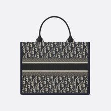 Christian Dior Large Book Tote Blue