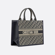 Christian Dior Large Book Tote Blue