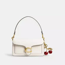 Coach Cherry Bag Charm Brass/Red Apple
