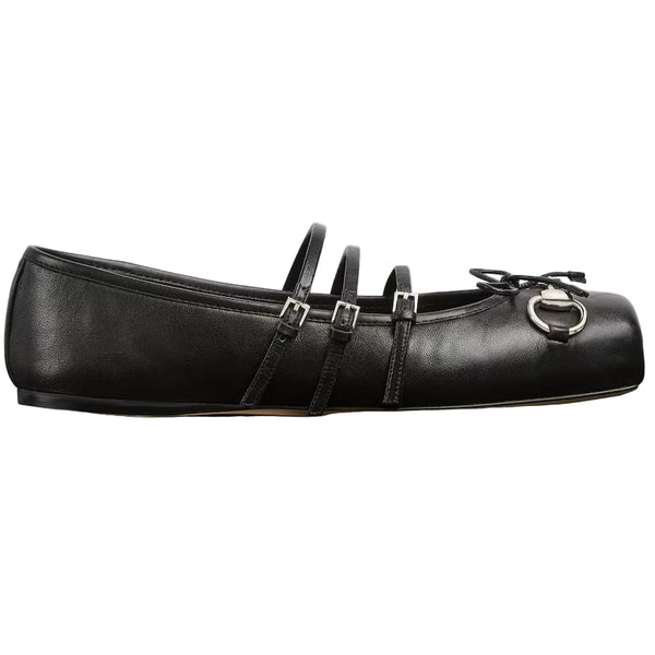 Gucci Horsebit Print Women's Flat Ballet Flat