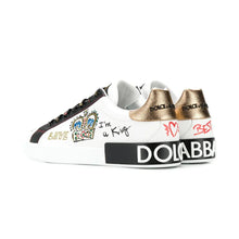 Dolce & Gabbana Portofino Slogan Print Sneakers - BEAUTY BAR