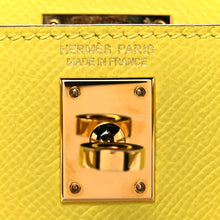 Hermes Epsom Mini Kelly Sellier 20 Lime