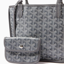 Goyard Grey Anjou Mini Tote With Pouch - BEAUTY BAR