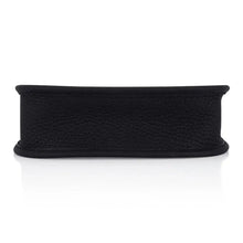 Hermès Evelyne TPM Bag Black Clemence Leather Cavale With Strap - BEAUTY BAR