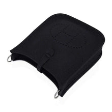 Hermès Evelyne TPM Bag Black Clemence Leather Cavale With Strap - BEAUTY BAR