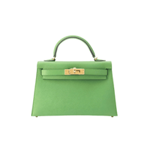 Hermès Vert Yucca Epsom Mini Kelly Do Bag - BEAUTY BAR