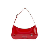 Jacquemus Le Bisou Ceinture Patent Leather Shoulder Bag - BEAUTY BAR