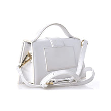Jacquemus Le Grand Bambino Leather Shoulder Bag in White