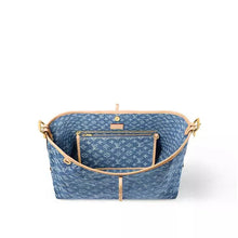 Louis Vuitton Monogram Denim CarryAll MM Bag - BEAUTY BAR