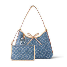 Louis Vuitton Monogram Denim CarryAll MM Bag - BEAUTY BAR
