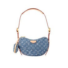 Louis Vuitton Monogram Denim Croissant MM Blue - BEAUTY BAR