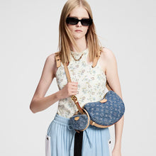 Louis Vuitton Monogram Denim Croissant MM Blue - BEAUTY BAR