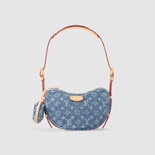 Louis Vuitton Monogram Denim Croissant MM Blue - BEAUTY BAR