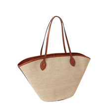 Louis Vuitton Raffia Saint Jacques Tote Caramel - BEAUTY BAR