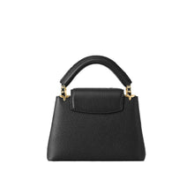 Louis Vuitton Taurillon Embellished Flower Crown Capucines PM Black - BEAUTY BAR