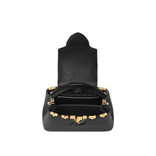 Louis Vuitton Taurillon Embellished Flower Crown Capucines PM Black - BEAUTY BAR