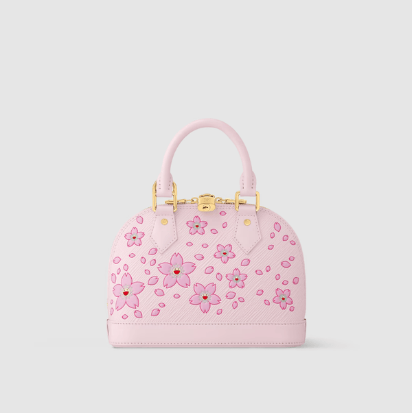 Louis Vuitton x Takashi Murakami Alma BB Pink M Epi Leather - BEAUTY BAR