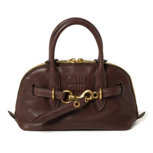 Miu Miu Aventure Mini Nappa Leather Brown Bag - BEAUTY BAR