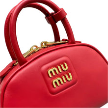 Miu Miu Leather Top Handle Bag – Elegant Handbag - BEAUTY BAR