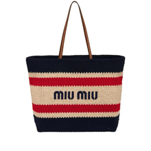 Miu Miu Logo - Print Tote Bag - BEAUTY BAR