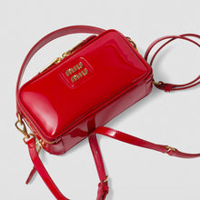 Miu Miu Patent Leather Shoulder Bag - BEAUTY BAR