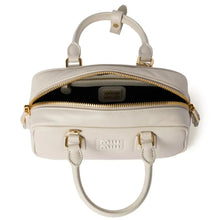 Miu Miu Patent White Leather Shoulder Bag - BEAUTY BAR
