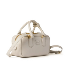 Miu Miu Patent White Leather Shoulder Bag - BEAUTY BAR