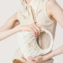 Miu Miu Small Miu Wander Off White Matelassé Bag - BEAUTY BAR