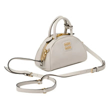 Miu Miu Vernice Branded Leather Top - Handle Bag - BEAUTY BAR