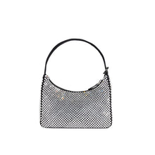 Prada Hobo Re - Edition 2000 Nylon With Crystals In Black - BEAUTY BAR