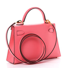 Hermes Epsom Mini Kelly Sellier 20 Rose Azalee