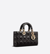 Christian Dior Medium Lady D-Joy Black