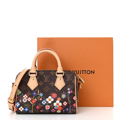 Louis Vuitton  LV X TM Monogram Flowers Speedy Bandoulière 20