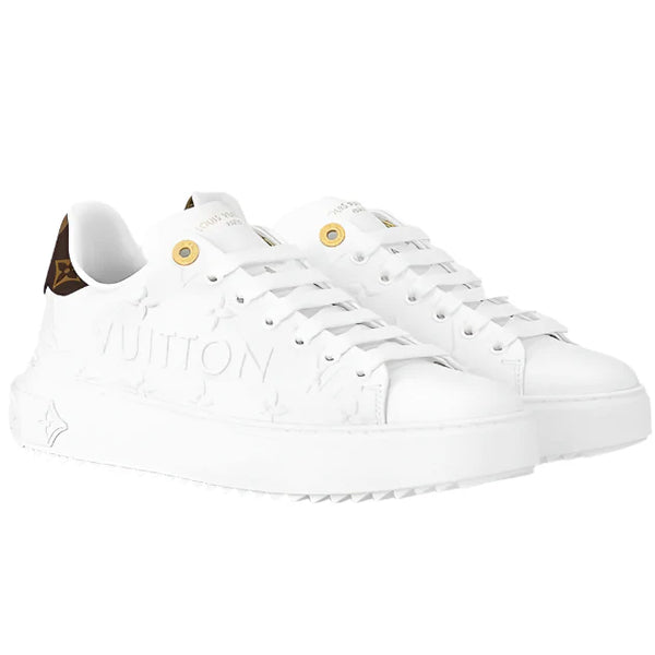 Louis Vuitton Time Out Low Top Sneakers White
