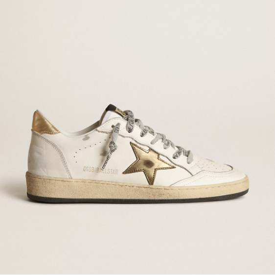 Women's Ball Star With Gold Star And Heel Tab
