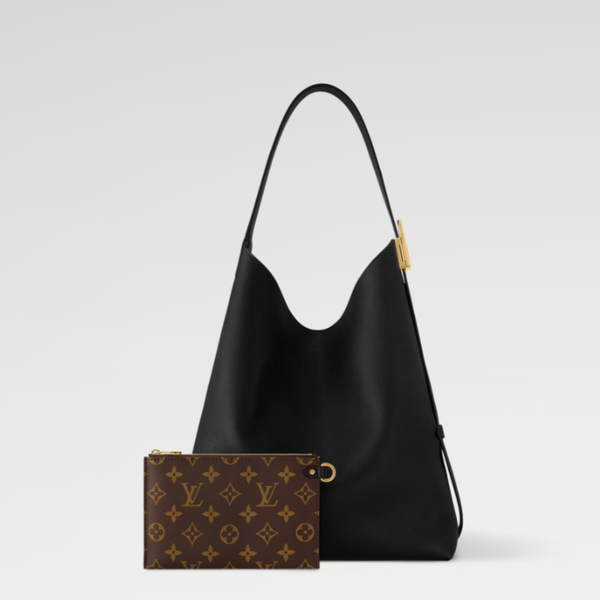 Louis Vuitton Low Key Hobo MM Black